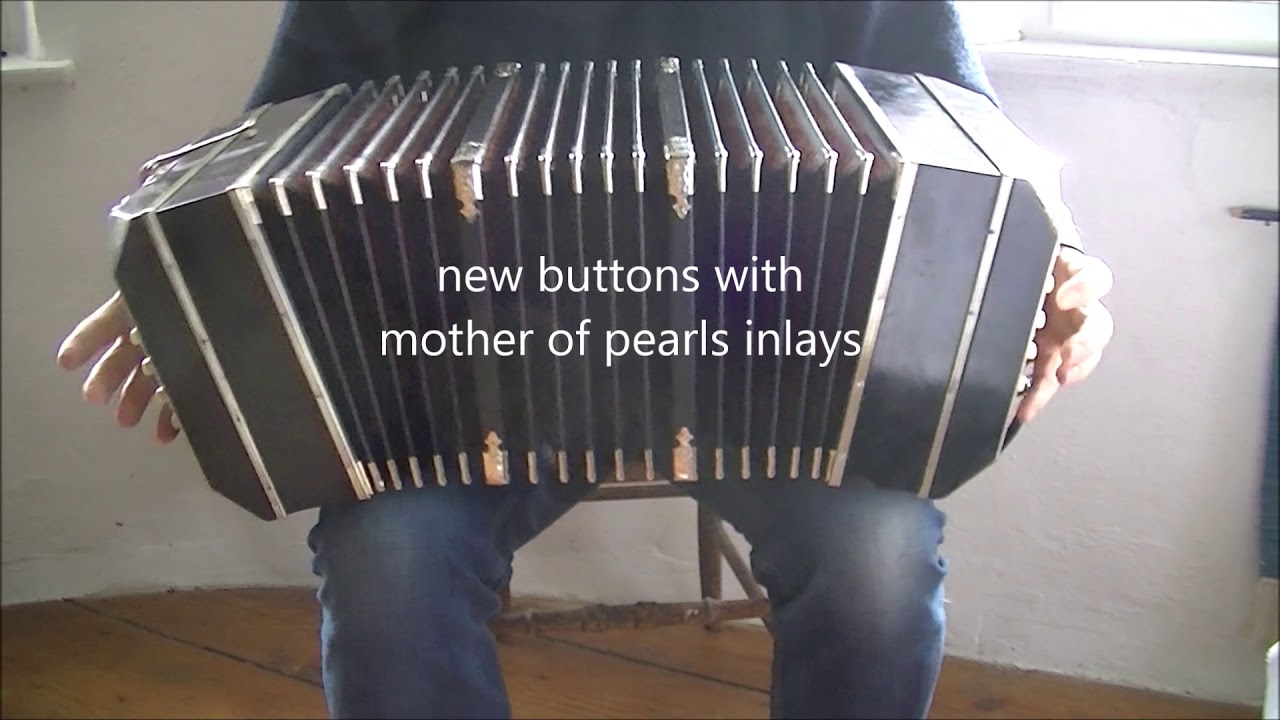 Alfred Arnold AA bandoneon liso negro 