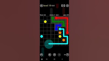 How To Solve Flow Free 8x8 Mania Level 19 Medium Board Walk Through Solution Walkthrough