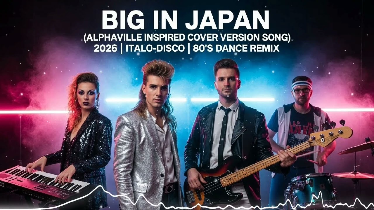 Big in Japan (Alphaville Inspired cover version song) 2026 | Italo-Disco | 80's Dance remix
