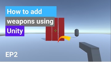 How to Add Weapon Using Unity 2022!
