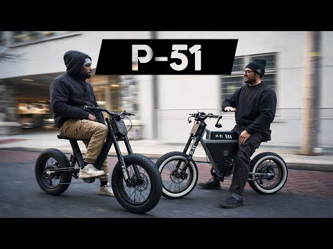 NEW P-51 Ace Build at Let's Roll eBike Shop - P-51 Ace vs Bullet