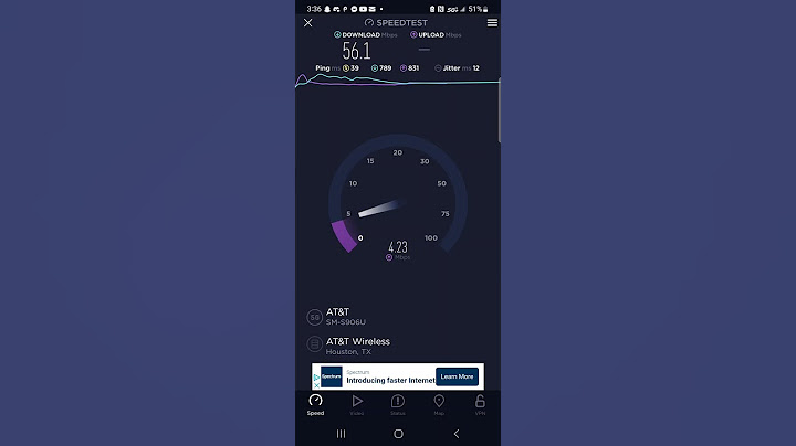 AT&T Speed Test By Wilson Road #Harlingen #att #shorts #speedtest #internet