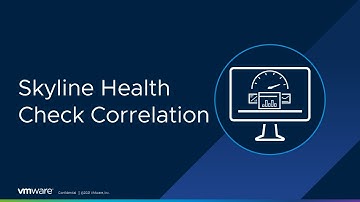 Skyline Health Check Correlation