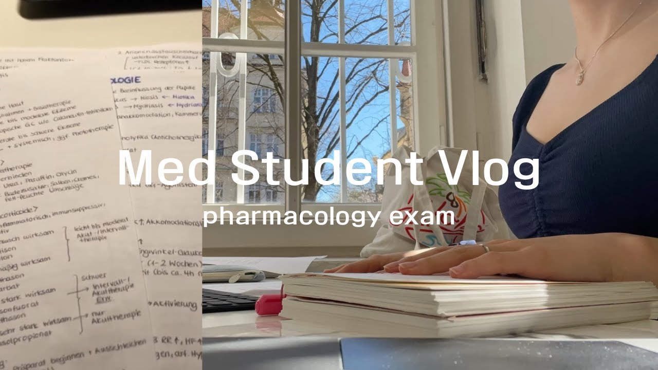 의대생VLOG I 약리학 시험기간 5일💊 외운 약물만 495개🔥 나를 믿어주는 건 결국 나 자신🥹