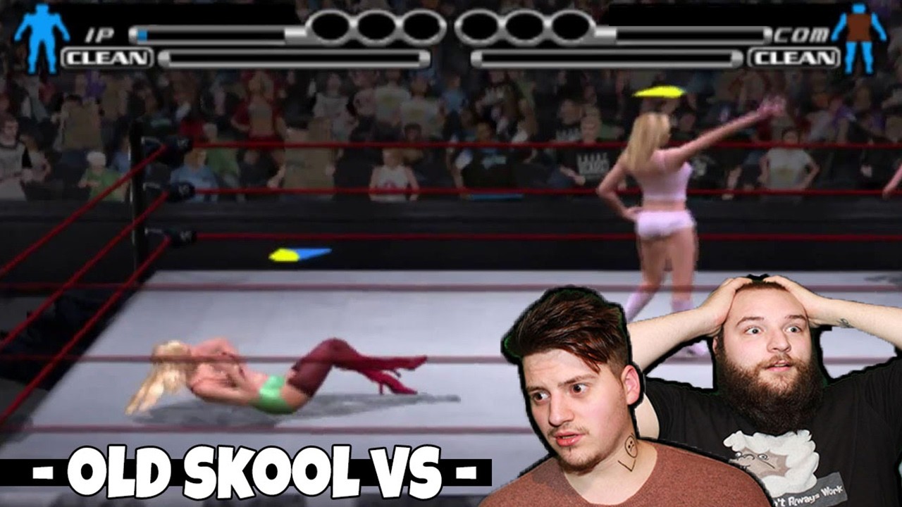 Bra and Panties Match! │ WWE SmackDown Vs. Raw (PS2 Gameplay HD) YouTube