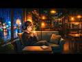 Rainy Coffee Shop LoFi Music | Cozy Night Beats for Relaxing, Reading &amp; Quiet Conversations