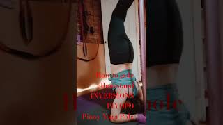 Pole Elbowstand Piyopo Pinoy Yoga Pole Inversion Increases Circulation To Brain Intermediate Level
