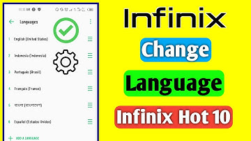 How to change language infinix hot 10 | How to change language in infinix hot 10 mobile phone