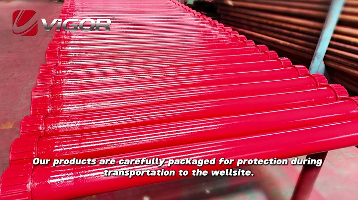 Vigor API 5CT Casing and Tubing Pup Joint #oilandgasindustry #manufacturing #machine #chinafactory