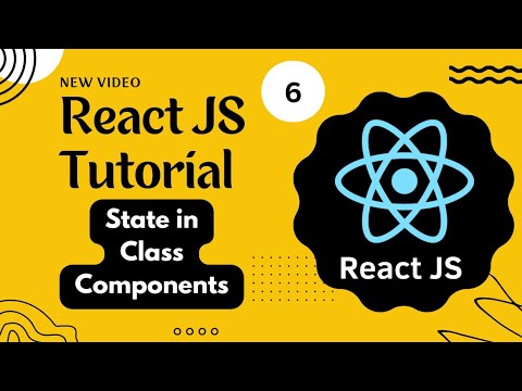 React Course #6 - React full Tutorial - State in Class Components