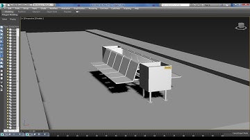 3dsmax Tutorials, Tutorial on Modeling & Texturing a Subway Station in 3dsmax ( Part 1)