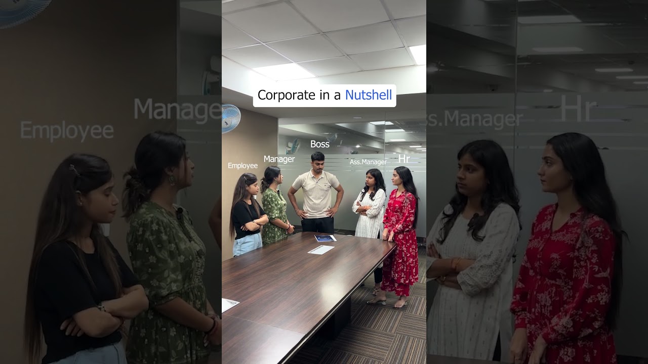 Corporate in a Nutshell | Jab Boss Pooche Kaam Kyu Nahi Hua