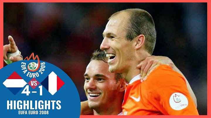 Netherlands vs. France | UEFA EURO 2008 | Epic 4-1 Match Highlights