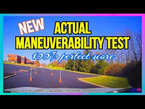 ACTUAL DASHCAM MANEUVERABILITY TEST 2022 OHIO DRIVING TEST - YouTube