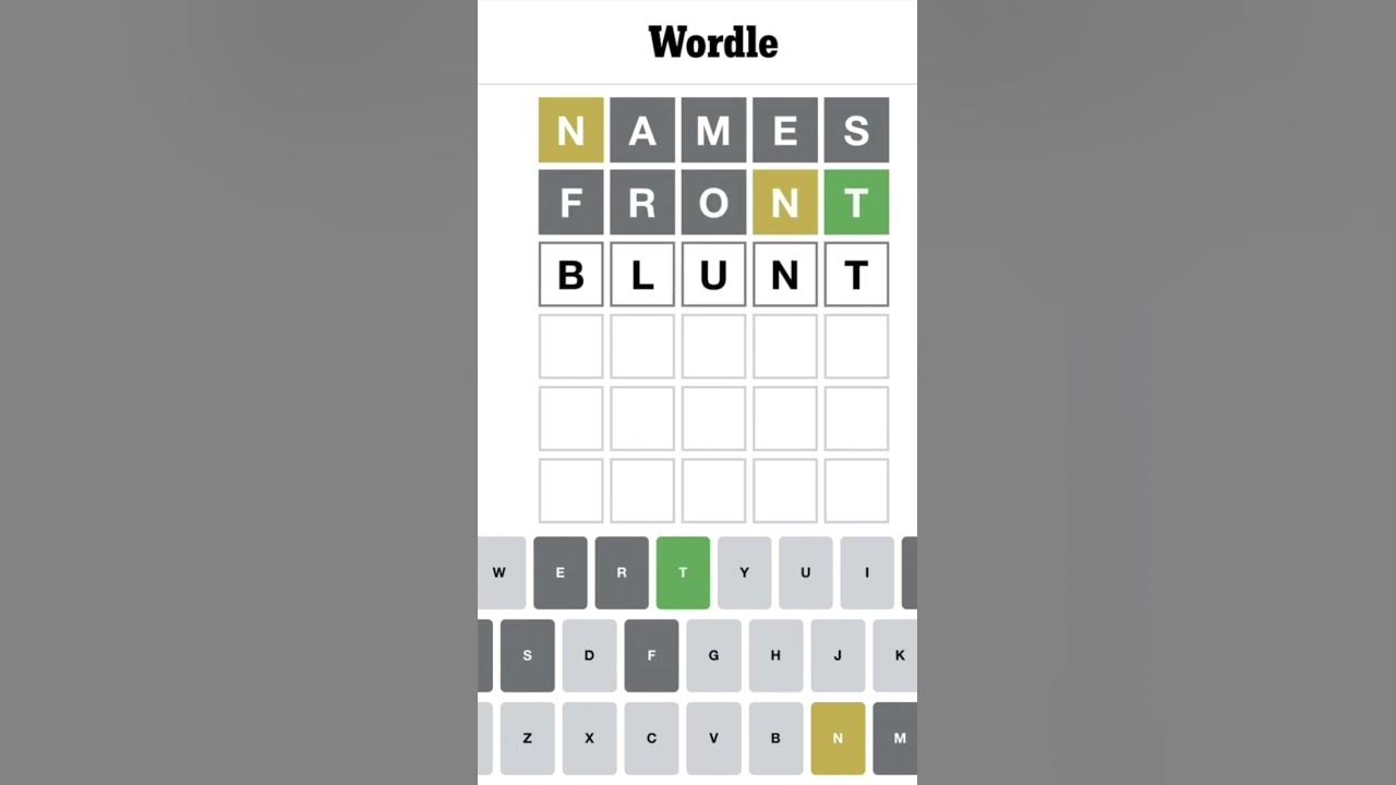 Wordle FEBRUARY 4, 2023 Wordle 594 Solved YouTube