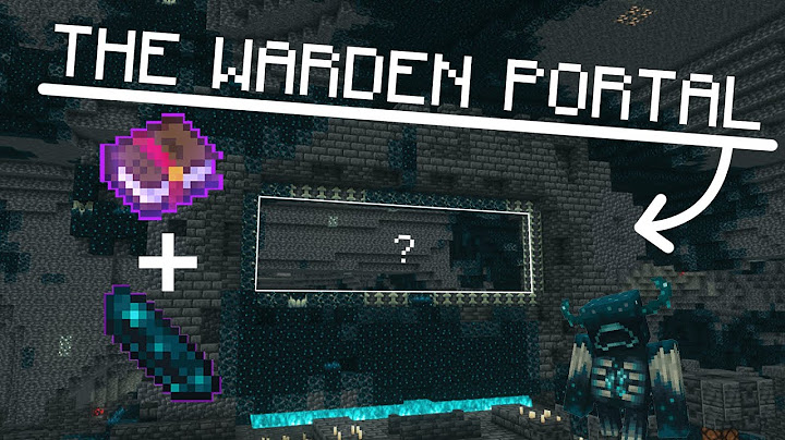 New* Warden Portal! (1.21.1)