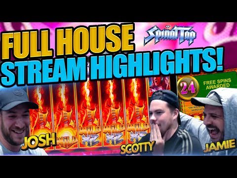 LIVE SLOTS STREAM HIGHLIGHTS! Josh, Jamie & Scotty In Action!