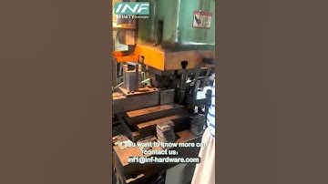 #woodendoorhinge One of the production processes of wooden door hinge - Infinity hardware