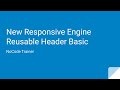 Reusable Header in Bubble.io Flexbox Responsive Engine
