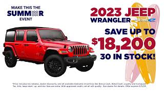 Ocean Westerly CDJR - August 2023 Jeep Deals