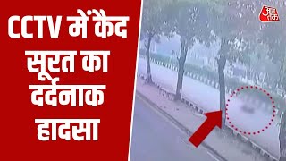 Surat म 18 सल क बइक बलगर Prince Patel क हदस म मत,बन हलमट बइक चलन बन मत क करण