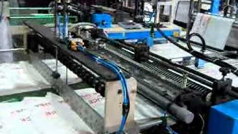 DIAPER WRAPPING BAG MAKING MACHINE