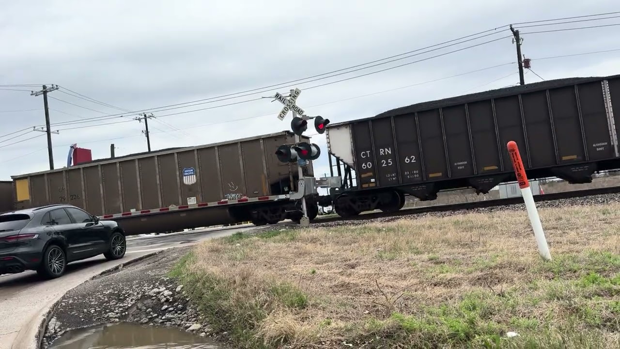 Southbound UP Coal Train heading through Keller TX. March 7, 2026