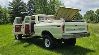 Powertrain of 1976 Ford F250 Crew Cab F28 4X4