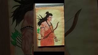 Shree Ram Lala Drawing,😍 #shorts​ #drawing​ #ram​