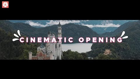 How To Make Black Bars Open Cinematic Effect In Kinemaster || Kinemaster Tutorial