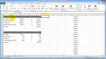 Excel 2010 Aufbau Part 29 Formatierung kopieren oder übertragen
