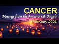 CANCER Angel &amp; Ancestors Messages 'AN INCOMING MESSAGE' February 2026 | Truth Well Told Tarot ✨