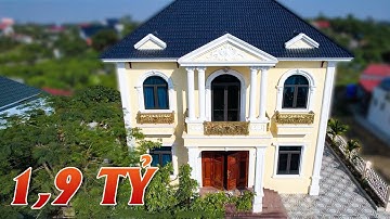 Chiêm Ngưỡng Mẫu Biệt Thự Tân Cổ Điển Đẹp Nhất Năm Trị Giá 1,9 Tỷ Tại Phù Cừ, Hưng Yên