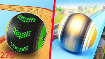Going Balls Vs Action Balls Gyrosphere Race - Android iOS Gameplay Walkthrough - Mobile Games - 276