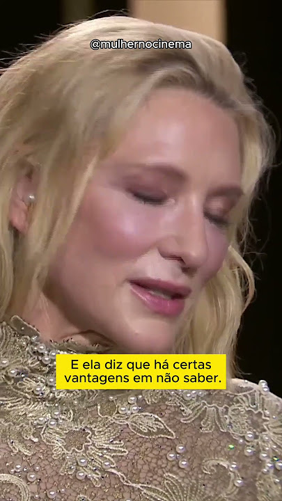 Cate Blanchett é fã de Clarice Lispector #cateblanchett #claricelispector