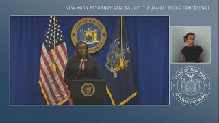 New York Attorney General announces NRA lawsuit: full video