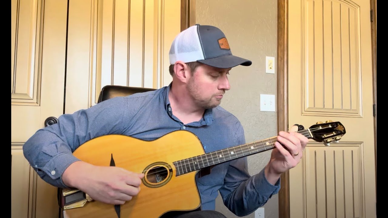 Tyler Jackson plays "Swing 42" on a JWC tenor Selmer style gypsy jazz guitar