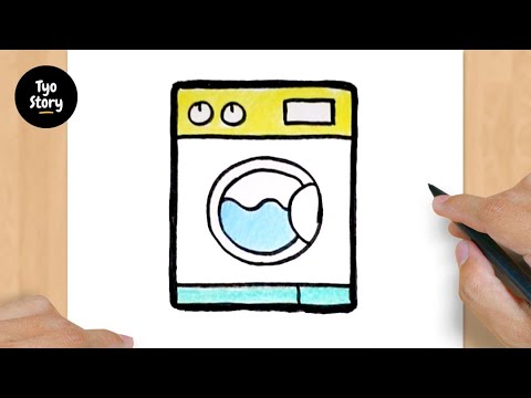 326 Washing Machine Drawing Stock Photos HighRes Pictures and Images   Getty Images