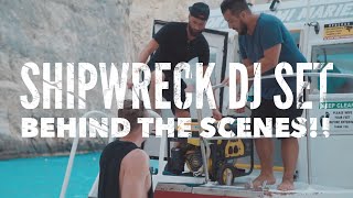 The Shipwreck Beach, Zakynthos Live DJ Set (BEHIND THE SCENES)