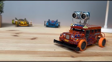 DIY Arduino obstacle avoiding car | Tamiya