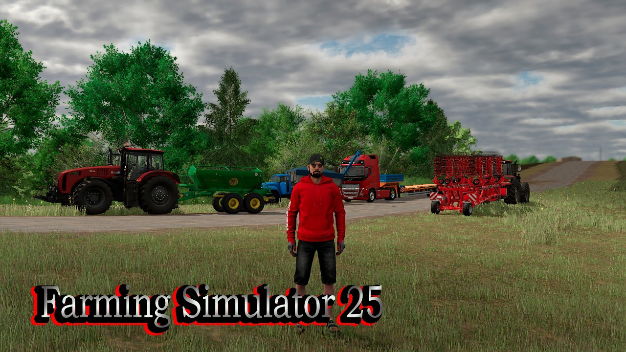 2 день с селе Ягодное Farming Simulator 25