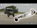 Can Am X3 FULL 3" Desert Series Exhaust ~~ SOUNDS AMAZING!