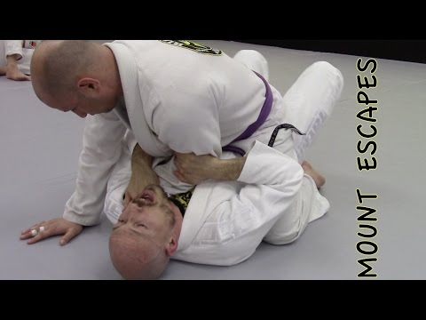 MOUNT: 4 Escapes and Maintaining Position with Professor Phillip Wyman