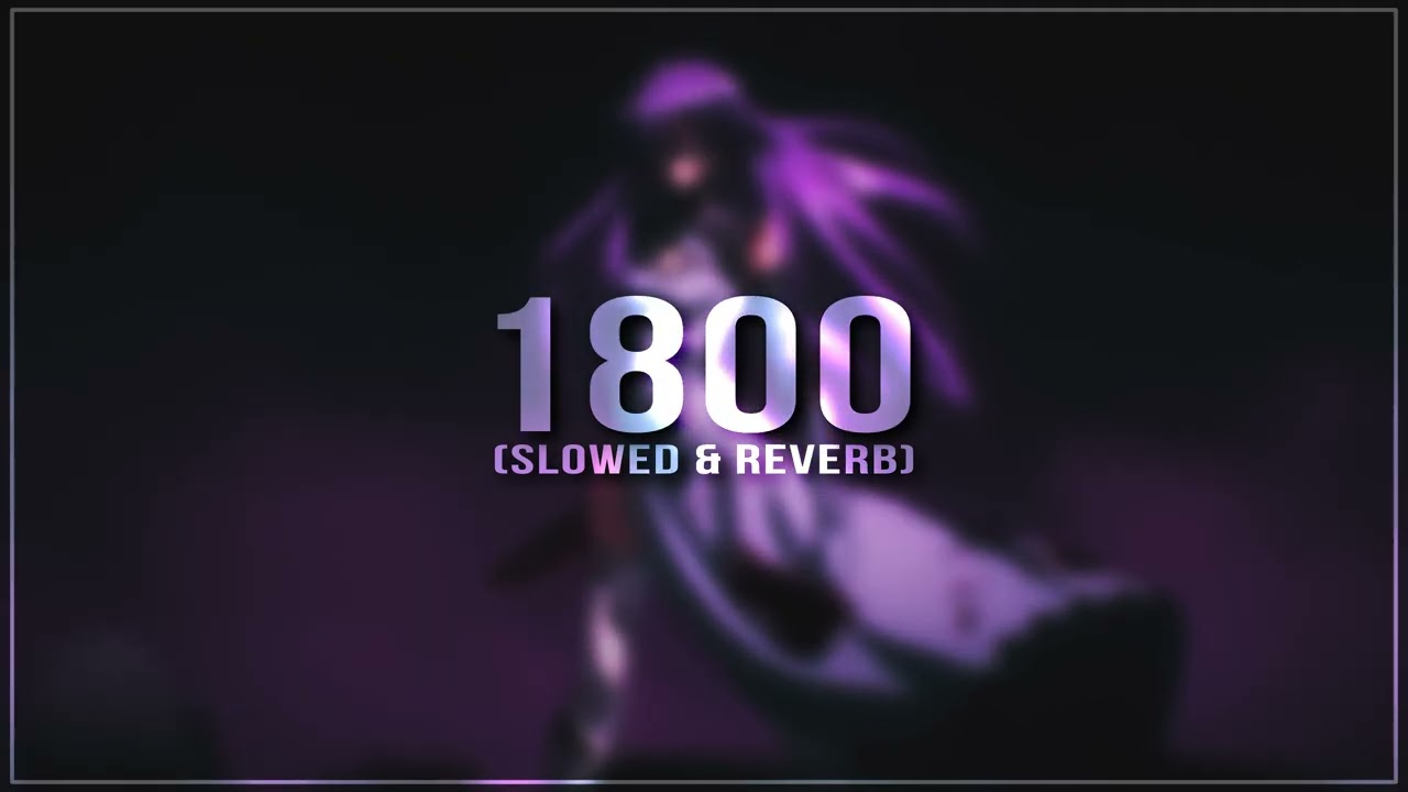 bbno$, Ironmouse - 1800 (slowed & reverb)