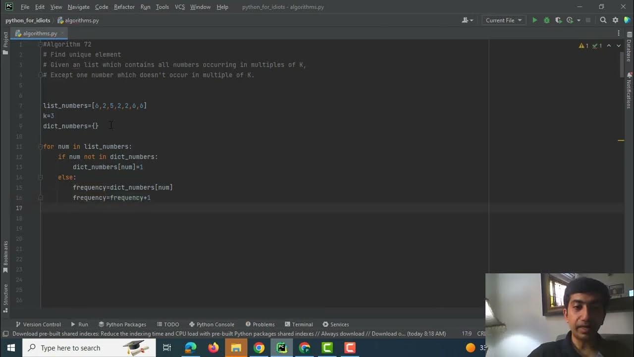 Python Algorithm: Finding the Unique Element in a List of Multiples ...