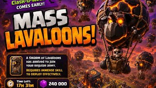 TH12 vs TH13 MASS LAVALOONS Attack! 🎈 | Clash-O-Ween Event | Clash of Clans