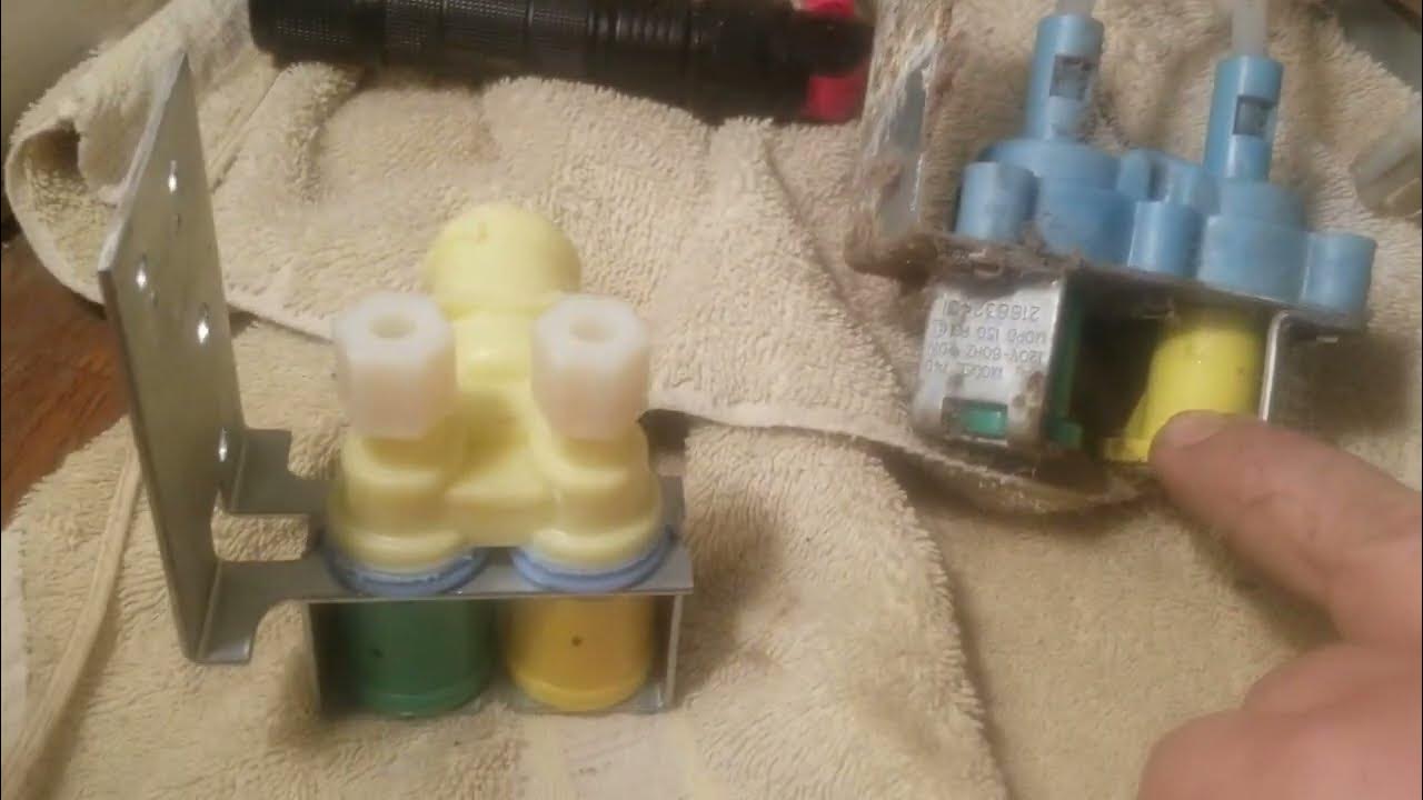 How to change refrigerator water inlet valve and save yourself hundreds! YouTube