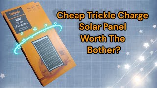 Cheap Trickle-charge Solar Panel, Any Point? by Charlie's Autos 49 views 6 months ago 10 minutes