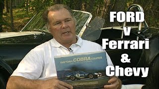 Pete Brock  Ford v Ferrari & Chevy | Shelby Daytona Cobra Coupe | Corvette Sting Ray | Hang Gliding
