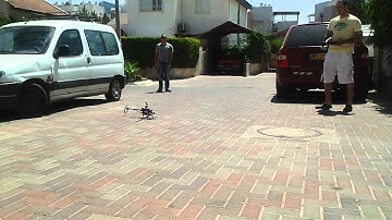 Titan 450 V2 electric helicopter - running pre flight acceptance [HD]